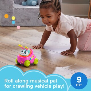 Foto 2 | Foto 2 | Cochecito De Dj Learning Toy Fisher-price Para Empujar, Rosa, 9+m - Venta Internacional.