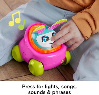 Foto 3 | Foto 3 | Cochecito De Dj Learning Toy Fisher-price Para Empujar, Rosa, 9+m - Venta Internacional.
