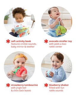 Foto 3 | Foto 3 | Set De Regalo Musical Toys Skip Hop Farmstand Fresh Picks 3m+ - Venta Internacional.
