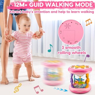 Foto 4 | Foto 4 | Proyector Musical Light Up Ocean De Juguete Tsomtto Para Bebés De 1 A 3 Años - Venta Internacional.