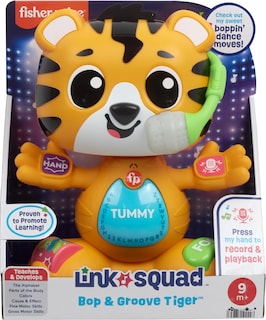 Foto 6 | Foto 6 | Juguete De Aprendizaje Para Bebés Fisher-price Link Squad Bop & Groove Tiger - Venta Internacional.