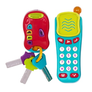 Foto 1 | Foto 1 | Teléfono Y Llavero Sensory Toys Battat Pretend Para Niños Pequeños De 10 Años - Venta Internacional.