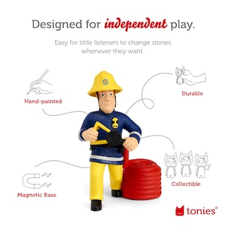 Foto 3 | Foto 3 | Juguete de Audio Tonies Fireman Sam con 5 Historias - Venta Internacional