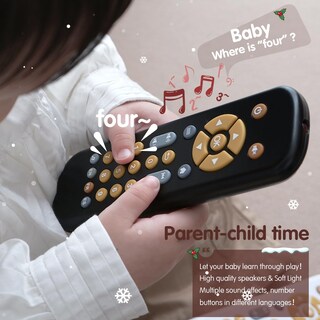 Foto 4 | Foto 4 | Juguete Nueplay Con Control Remoto Para Tv Para Bebés, Con Luz Y Sonido, De 6 A 18 M - Venta Internacional.