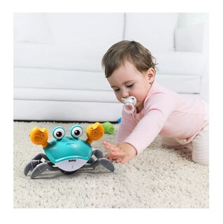 Foto 5 | Foto 5 | Juguetes Para Bebé De Cangrejo Con Música Función De Sensor, Belug Azul