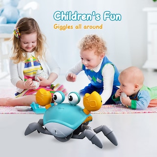 Foto 3 | Foto 3 | Juguete Para Bebés Crawling Crab Dusja Barriga 36 Meses - Venta Internacional.