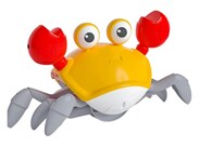 Xtellar Juguete Interactivo Con Cangrejo Gateador Música Y Luz Educativo Para Bebé