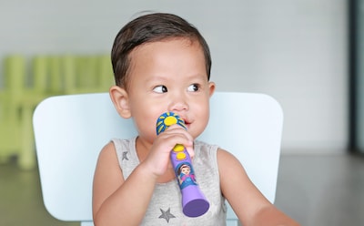 Foto 2 | Foto 2 | Micrófono Ekids Ms Rachel Sing Along Para Niños Mayores De 18 Meses Color Morado - Venta Internacional.