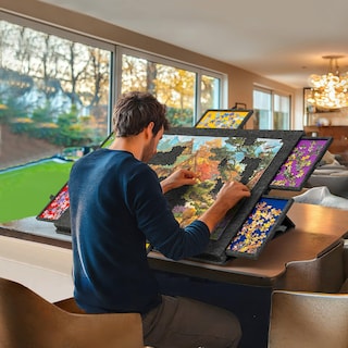 Foto 6 | Foto 6 | Tabla De Rompecabezas Lavievert De 1500 Piezas Con Soporte Y Almacenamiento - Venta Internacional.