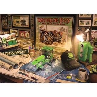 Foto 3 | Foto 3 | Venta Internacional - Rompecabezas Ravensburger John Deere - Escritorio 500 Piezas