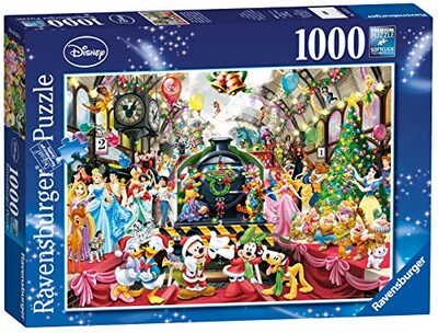 Foto 1 | Foto 1 | Venta Internacional - Rompecabezas de Navidad Disney Ravensburger 1000 piezas
