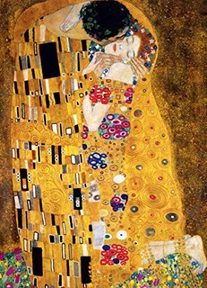 Foto 4 | Foto 4 | Venta Internacional - Gustav Klimt The Kiss - Rompecabezas De 1000 Piezas, Color Amarillo