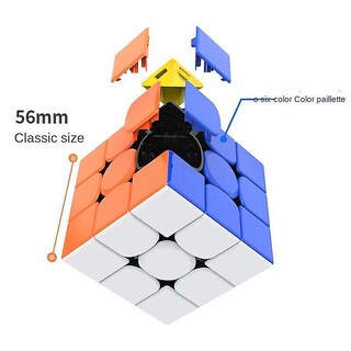 Foto 3 | Foto 3 | Venta Internacional - Puzzle De Velocidad Rubik's Cube 3x3 Gan 356rs Con Sistema Core Magnet