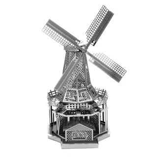 Foto 1 | Foto 1 | Venta Internacional - Molino De Viento Holandés Con Rompecabezas De Metal 3d Para Adultos Y Niños