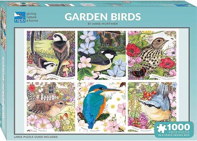 Foto 2 | Foto 2 | Venta Internacional - Rompecabezas Otter House Rspb Garden Birds 1000 Piezas