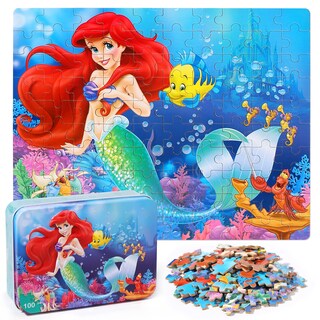 Foto 1 | Foto 1 | Venta Internacional - Puzzle Lelemon Mermaid De 100 Piezas Con Caja De Metal Para Niños De 4 A 8 Años