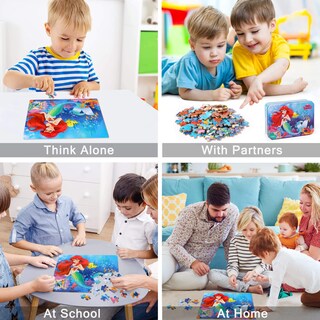 Foto 4 | Foto 4 | Venta Internacional - Puzzle Lelemon Mermaid De 100 Piezas Con Caja De Metal Para Niños De 4 A 8 Años