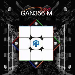 Foto 6 | Foto 6 | Venta Internacional - Speed Cube Gan 356 M, Sin Pegatinas, 3 X 3, Magnetic Lite 2020, Versión 2020