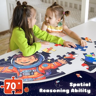 Foto 2 | Foto 2 | Venta Internacional - Rompecabezas Talgic Solar System, 70 Piezas, Para Niños De 3 A 10 Años