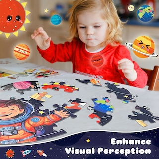 Foto 3 | Foto 3 | Venta Internacional - Rompecabezas Talgic Solar System, 70 Piezas, Para Niños De 3 A 10 Años