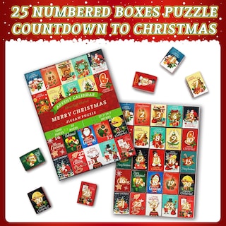 Foto 3 | Foto 3 | Venta Internacional - Puzle De Calendario De Adviento Para Navidad Pickforu, 1000 Piezas