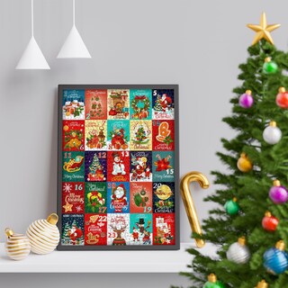 Foto 6 | Foto 6 | Venta Internacional - Puzle De Calendario De Adviento Para Navidad Pickforu, 1000 Piezas