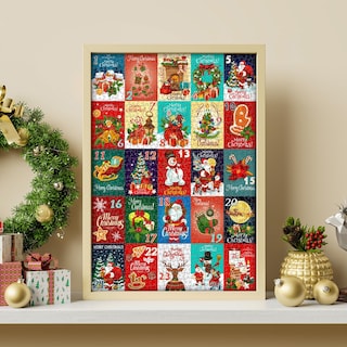 Foto 7 | Foto 7 | Venta Internacional - Puzle De Calendario De Adviento Para Navidad Pickforu, 1000 Piezas
