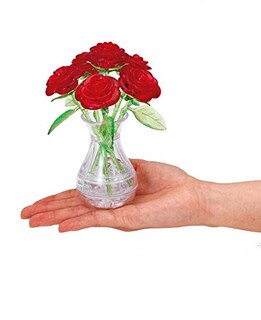 Foto 4 | Foto 4 | Puzle 3D Beverly Crystal De 47 Piezas Rosas Roja - Venta Internacional
