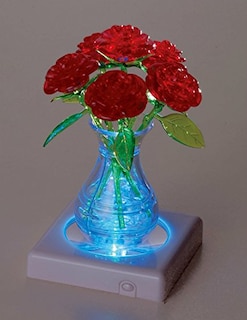 Foto 7 | Foto 7 | Puzle 3D Beverly Crystal De 47 Piezas Rosas Roja - Venta Internacional