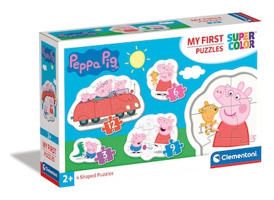 Foto 1 | Foto 1 | 4 Rompecabezas Clementoni Peppa Pig para Niños de 2 Años - Venta Internacional