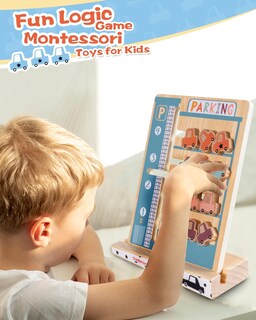 Foto 2 | Foto 2 | Juego de Aprendizaje Montessori Slide Puzzle Top Bright De Madera - Venta Internacional