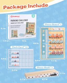 Foto 6 | Foto 6 | Juego de Aprendizaje Montessori Slide Puzzle Top Bright De Madera - Venta Internacional