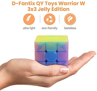 Foto 5 | Foto 5 | Cubo Mágico D-fantix Qy Toys Warrior W Transparente - Venta Internacional