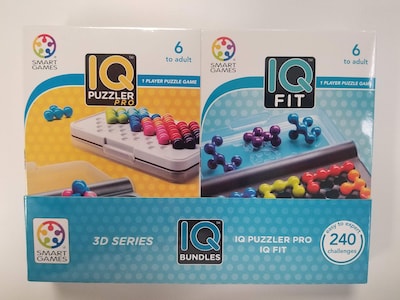 Foto 2 | Foto 2 | Paquete de Juegos Smartgames IQ Puzzler Pro + IQ Fit 240 Challenge - Venta Internacional