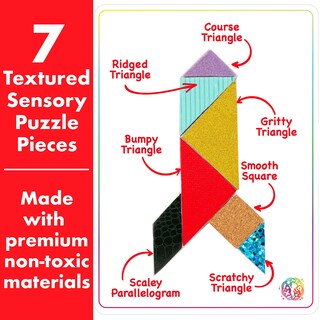 Foto 5 | Foto 5 | Puzles Tangram Creative Kids Sense & Grow con 48 Patrones - Venta Internacional