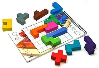 Foto 7 | Foto 7 | Juego de Rompecabezas Katamino para Niños Y Familias de Más de 6 Años - Venta Internacional