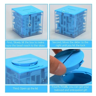 Foto 6 | Foto 6 | Caja De Rompecabezas Money Maze Twister.ck Para Niños Y Adultos - Venta Internacional