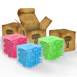 Foto 2 | Foto 2 | Caja De Rompecabezas Money Maze Thinkmax Para Niños Y Adultos Paquete De 6 - Venta Internacional