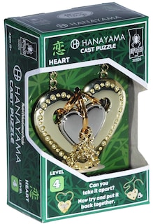 Foto 6 | Foto 6 | Rompecabezas Bepuzzled Heart Hanayama de Metal Fundido Nivel 4 - Venta Internacional