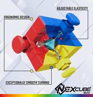 Foto 3 | Foto 3 | Speed Cube Goliath Nexcube 3x3 Multicolor - Venta Internacional