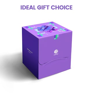 Foto 5 | Foto 5 | Pegatina Speed Cube Gan Mirrorm 3 X 3 X 3 X 3 Pulgadas Magnética color Morado - Venta Internacional