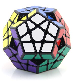 Foto 5 | Foto 5 | Megaminx Speed Cube Qiheng, Dodecaedro 3x3x3 Negro - Venta Internacional