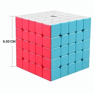 Foto 3 | Foto 3 | Cubo Mágico sin Pegatinas Qiyi Qizheng S de 5x5 pulgadas - Venta Internacional