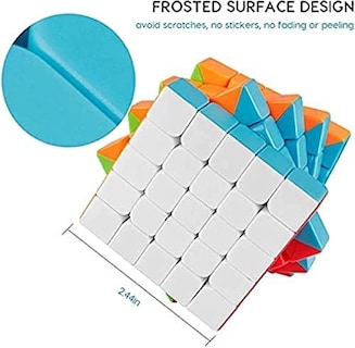 Foto 4 | Foto 4 | Cubo Mágico sin Pegatinas Qiyi Qizheng S de 5x5 pulgadas - Venta Internacional