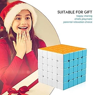 Foto 6 | Foto 6 | Cubo Mágico sin Pegatinas Qiyi Qizheng S de 5x5 pulgadas - Venta Internacional