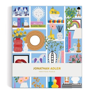 Foto 7 | Foto 7 | Puzzle Galison Jonathan Adler Shelfie 1000 Piezas - Venta Internacional