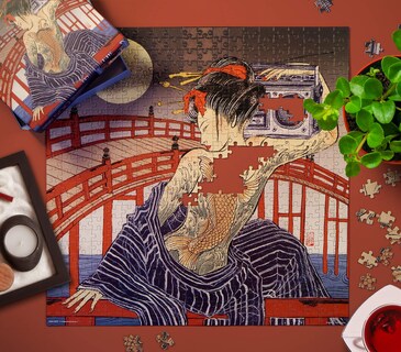 Foto 5 | Foto 5 | Rompecabezas Puzle Original Fred Taiko-bashi De Yuko Shimizu 500 Piezas - Venta Internacional