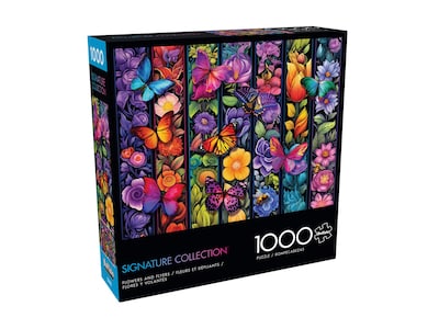 Foto 1 | Foto 1 | Rompecabezas Buffalo Games Flowers And Flyers 1000 Piezas - Venta Internacional