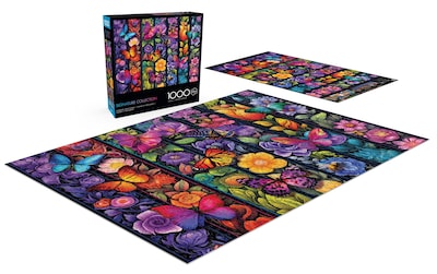 Foto 2 | Foto 2 | Rompecabezas Buffalo Games Flowers And Flyers 1000 Piezas - Venta Internacional