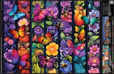 Foto 4 | Foto 4 | Rompecabezas Buffalo Games Flowers And Flyers 1000 Piezas - Venta Internacional